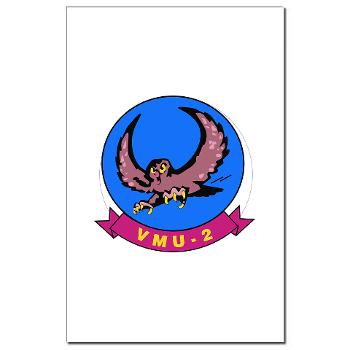MUAVS2 - M01 - 02 - Marine Unmanned Aerial Vehicle Squadron 2 (VMU-2) - Mini Poster Print - Click Image to Close